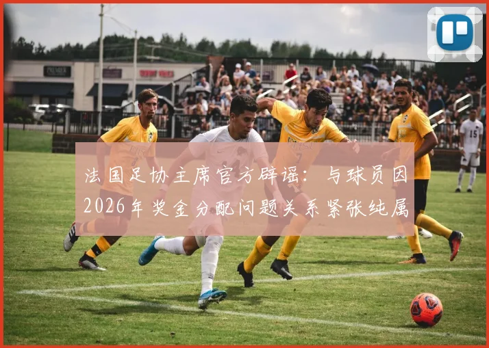 法国足协主席官方辟谣：与球员因2026年奖金分配问题关系紧张纯属谣言